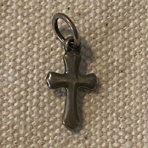 James Avery silver Flared Cross Charm